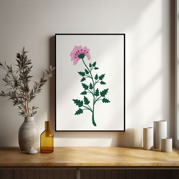 petal-serenity  Elegant framed art print in a beautiful frame