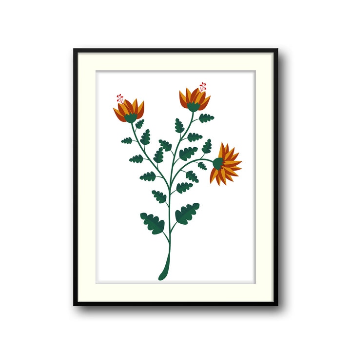 petal-serenity-c  Elegant framed art print in a beautiful frame