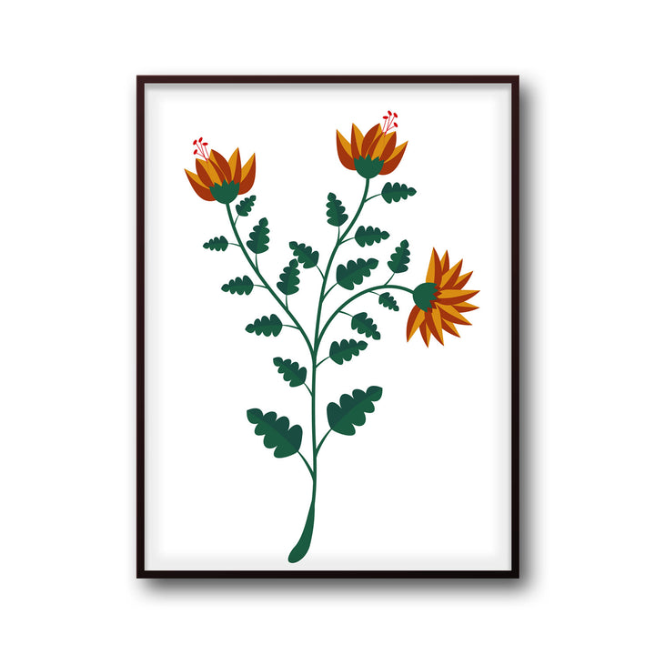 petal-serenity-c  Elegant framed art print in a beautiful frame