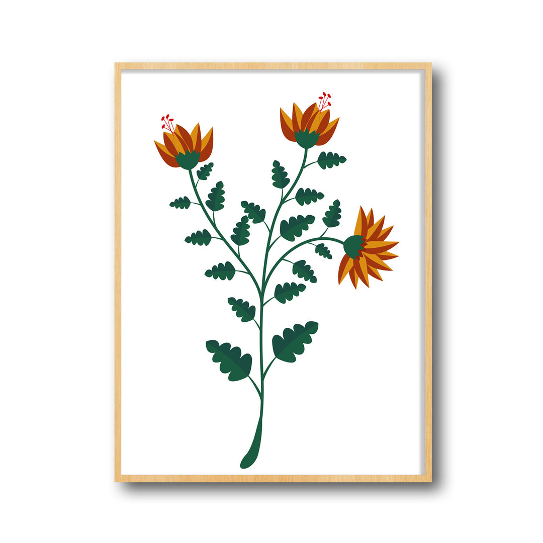 petal-serenity-c  Elegant framed art print in a beautiful frame