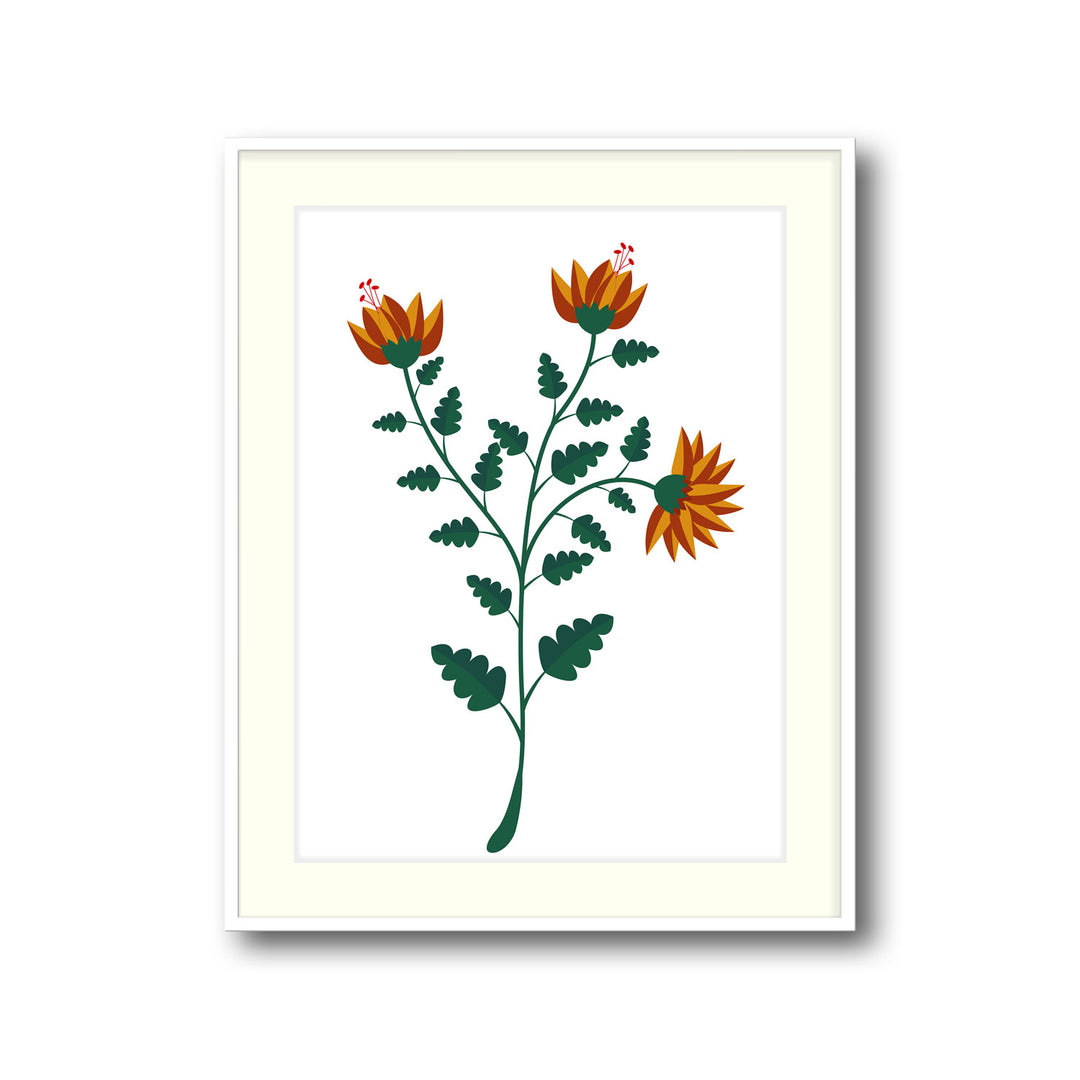 petal-serenity-c  Elegant framed art print in a beautiful frame