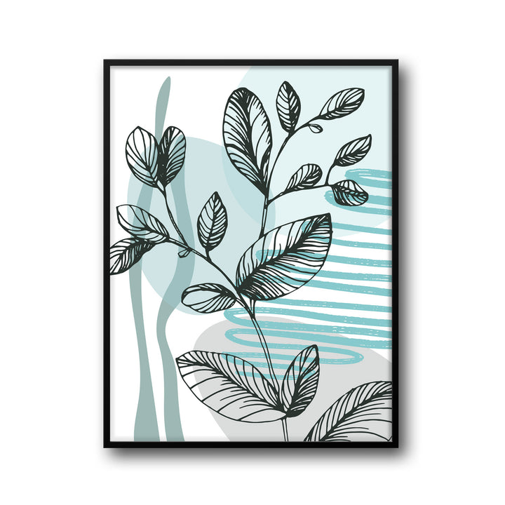 verdant-melody-a  Elegant framed art print in a beautiful frame