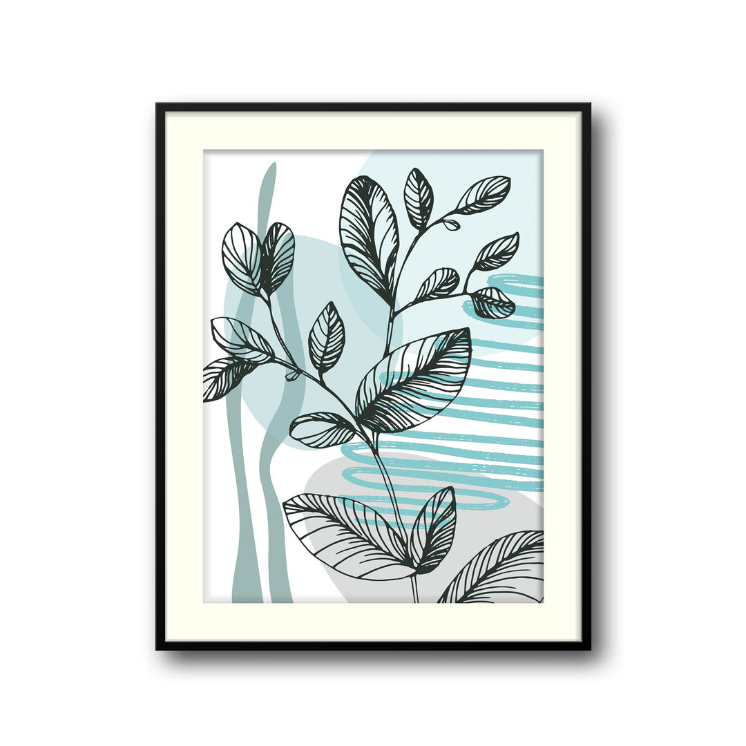 verdant-melody-a  Elegant framed art print in a beautiful frame