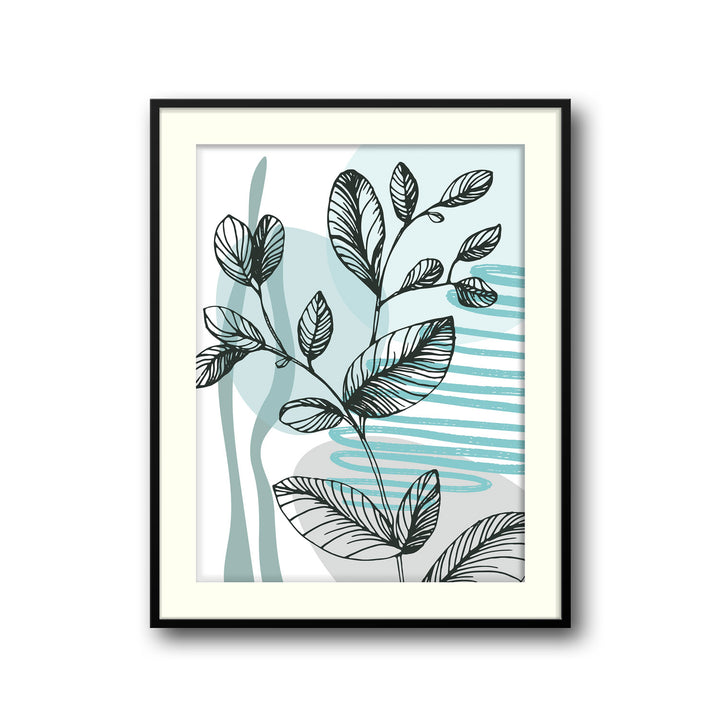 verdant-melody-a  Elegant framed art print in a beautiful frame