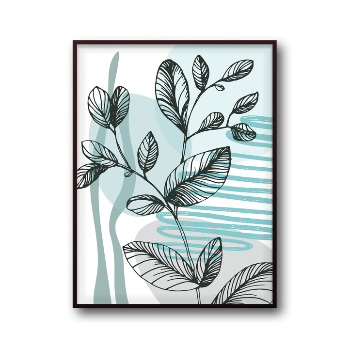 verdant-melody-a  Elegant framed art print in a beautiful frame