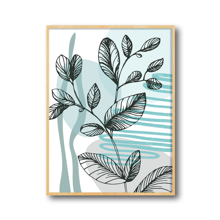 verdant-melody-a  Elegant framed art print in a beautiful frame