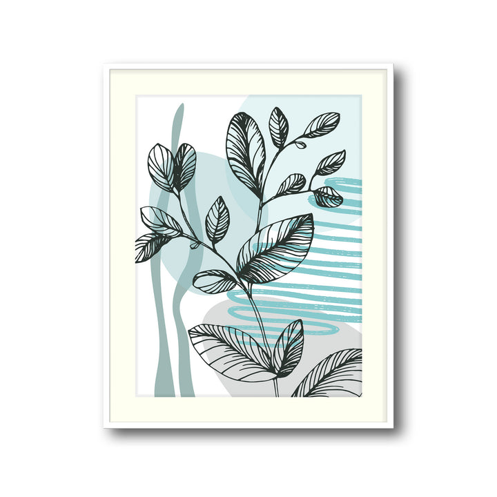 verdant-melody-a  Elegant framed art print in a beautiful frame