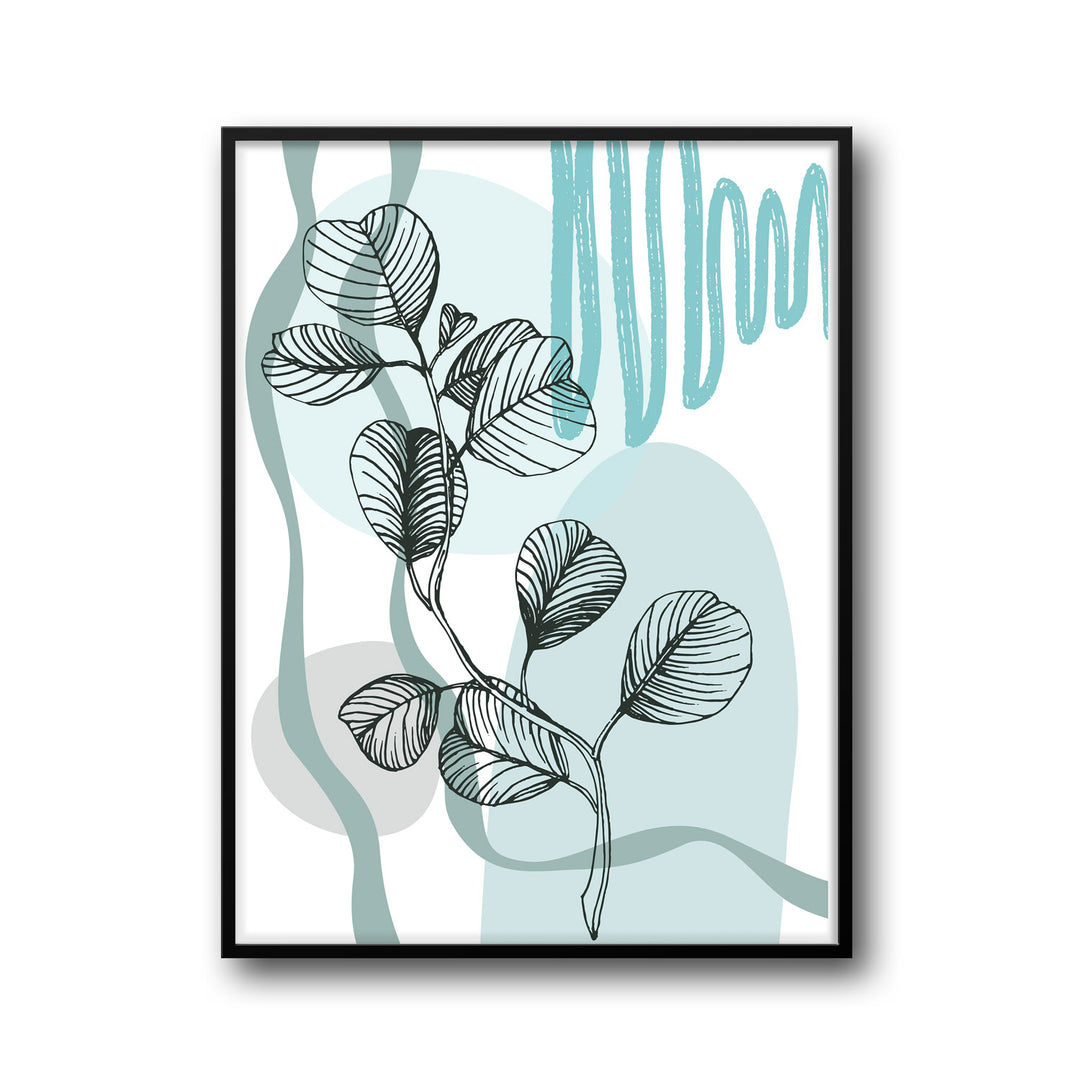 verdant-melody-b  Elegant framed art print in a beautiful frame