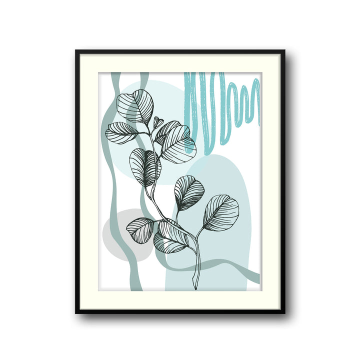 verdant-melody-b  Elegant framed art print in a beautiful frame