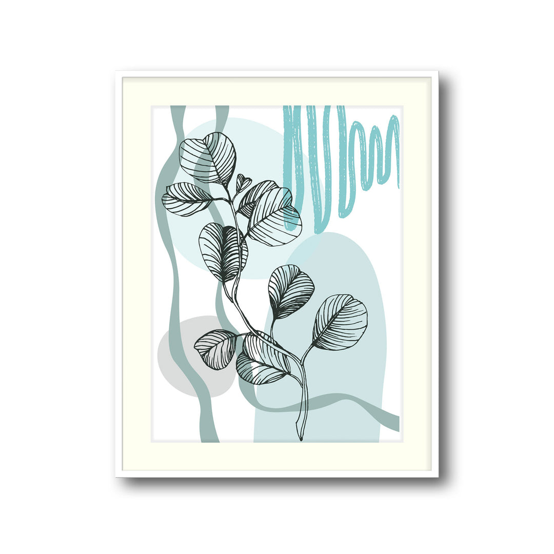 verdant-melody-b  Elegant framed art print in a beautiful frame