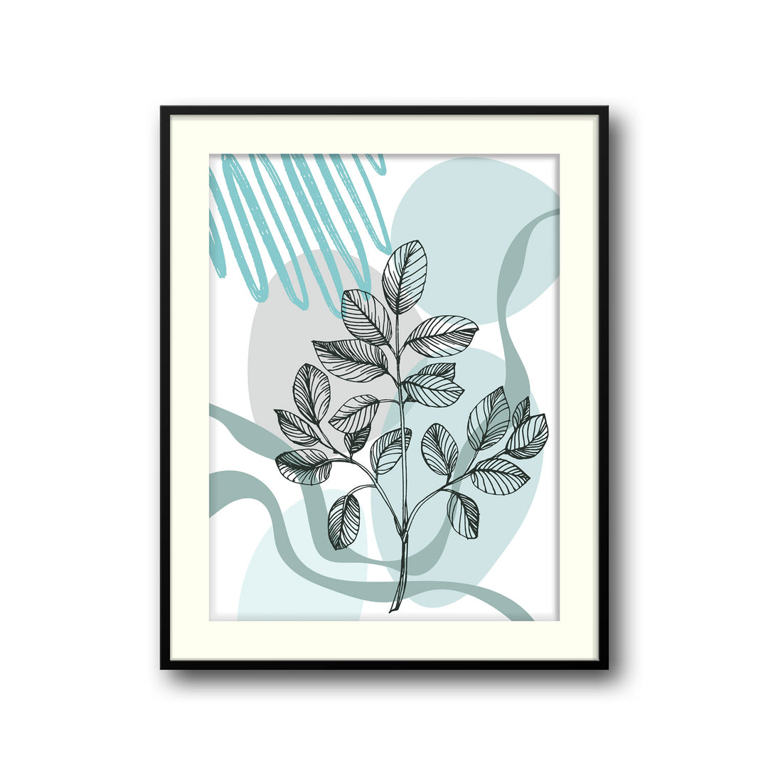 verdant-melody-c  Elegant framed art print in a beautiful frame