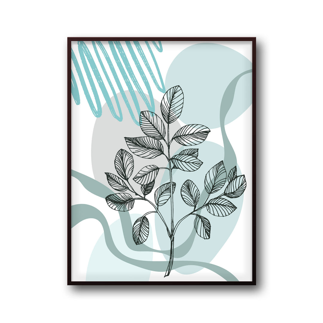 verdant-melody-c  Elegant framed art print in a beautiful frame