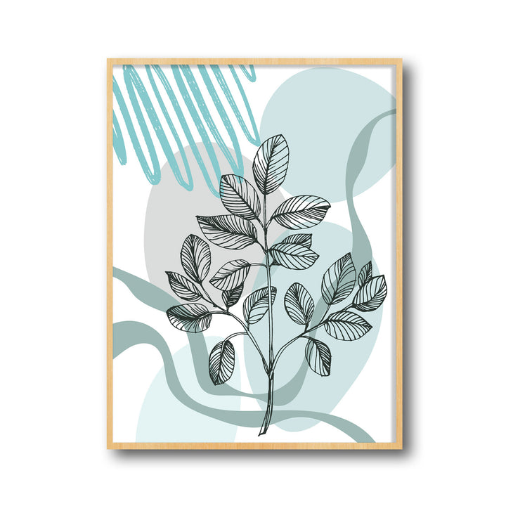 verdant-melody-c  Elegant framed art print in a beautiful frame