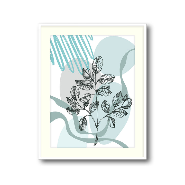 verdant-melody-c  Elegant framed art print in a beautiful frame