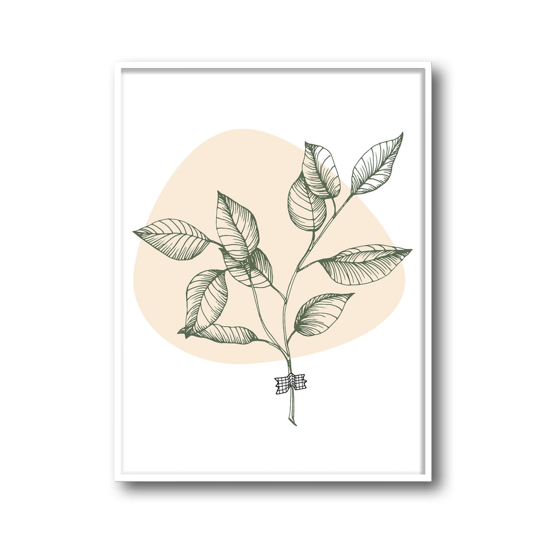 botanical-melody-b  Elegant framed art print in a beautiful frame