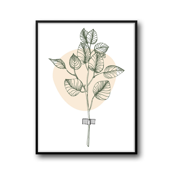 botanical-melody-c  Elegant framed art print in a beautiful frame