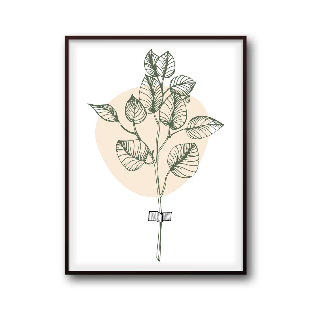 botanical-melody-c  Elegant framed art print in a beautiful frame