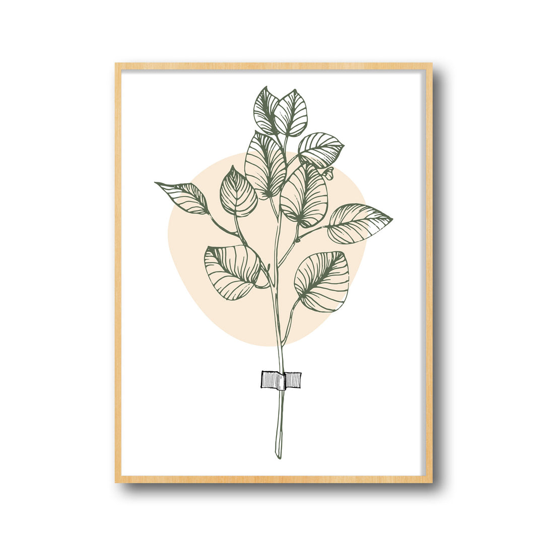 botanical-melody-c  Elegant framed art print in a beautiful frame