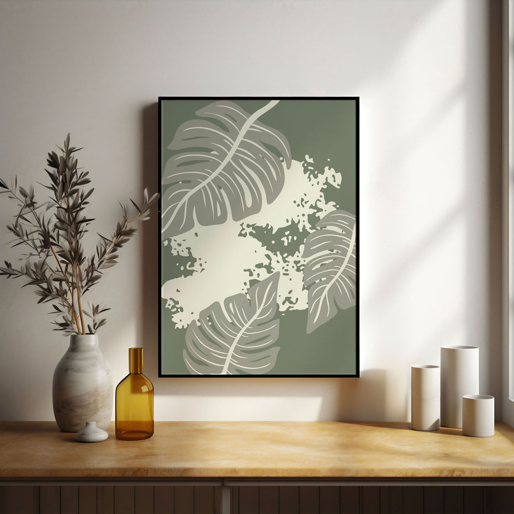 botanical-reverie-b  Elegant framed art print in a beautiful frame