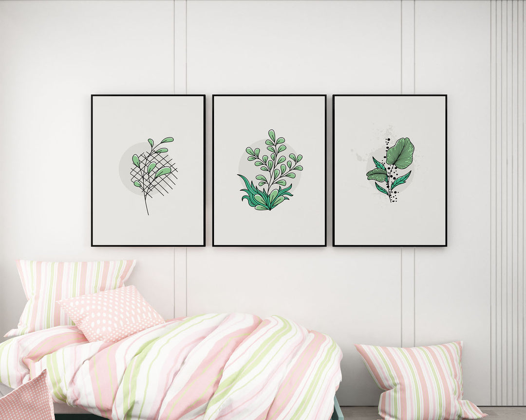 green-oasis  Elegant framed art print in a beautiful frame