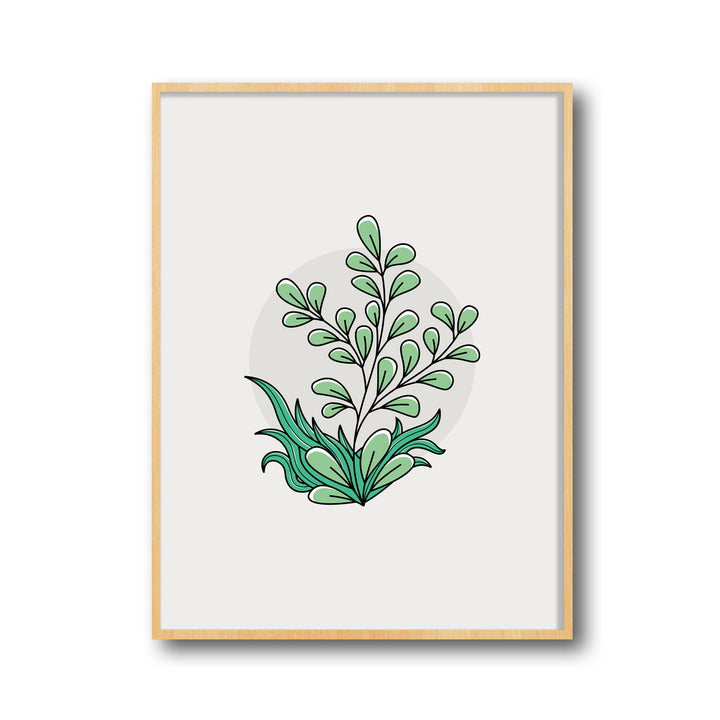 green-oasis-b  Elegant framed art print in a beautiful frame