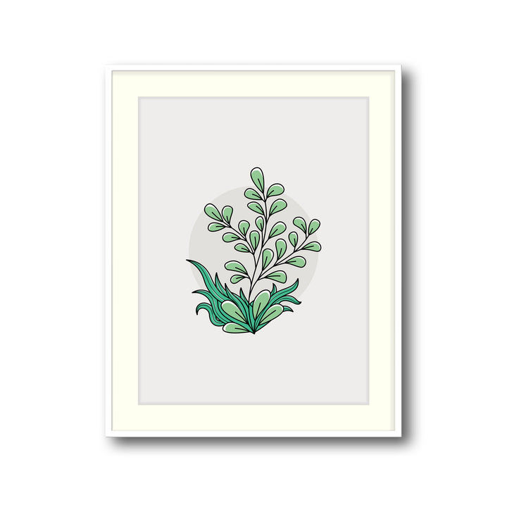 green-oasis-b  Elegant framed art print in a beautiful frame