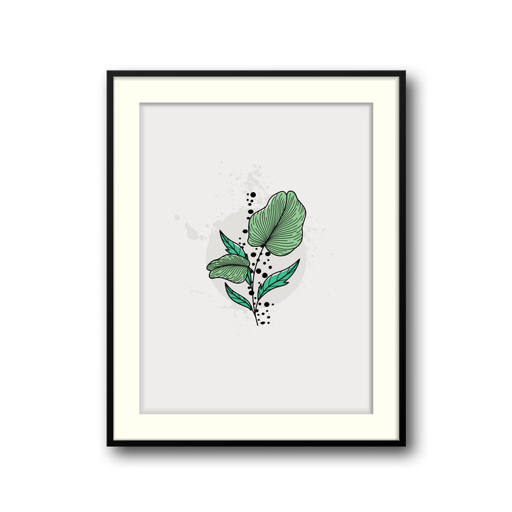 green-oasis-c  Elegant framed art print in a beautiful frame