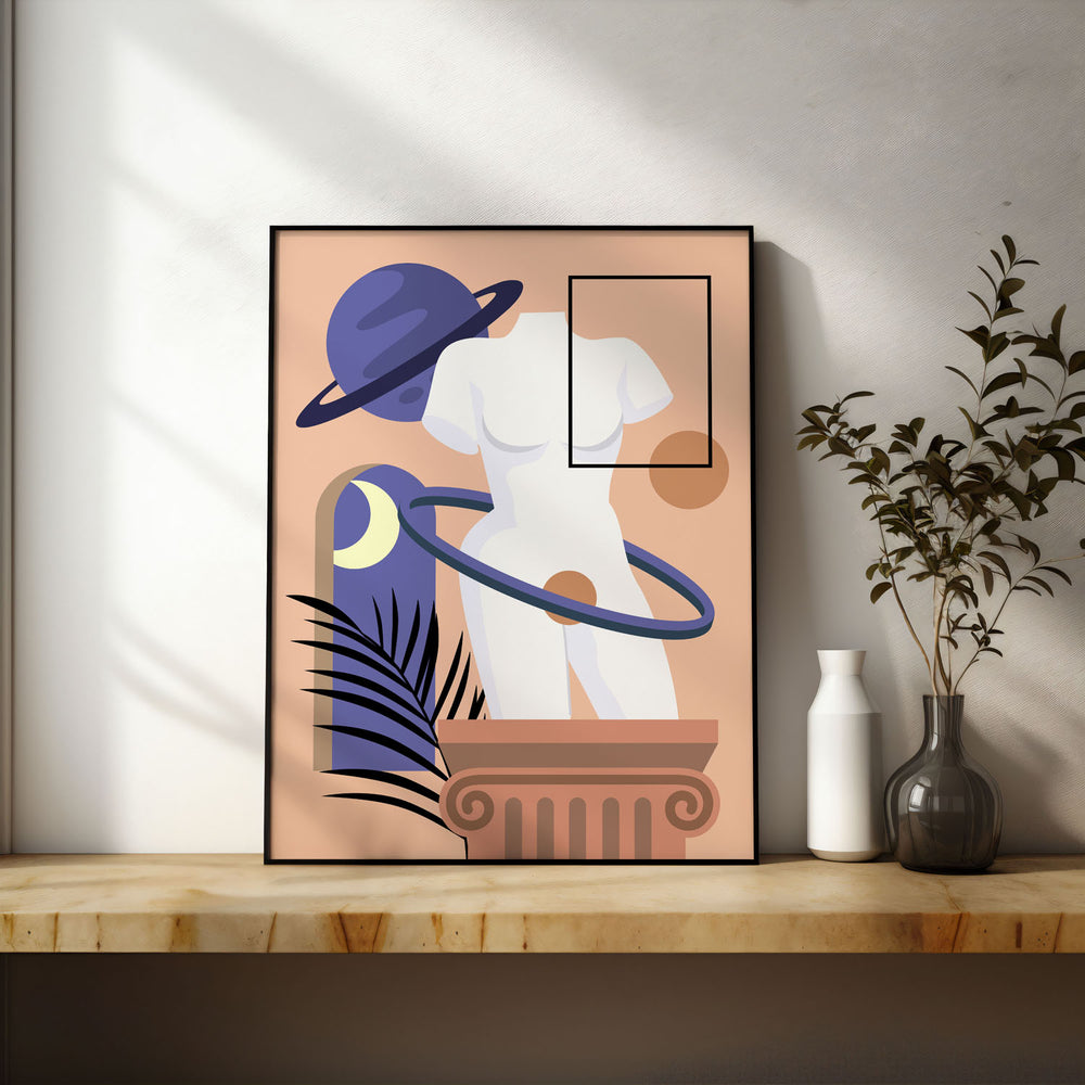 evocative-realms-a  Elegant framed art print in a beautiful frame