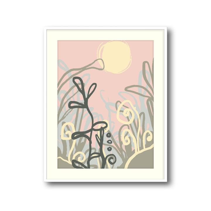 botanic-essence-d  Elegant framed art print in a beautiful frame