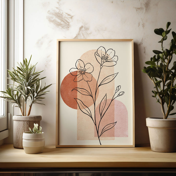 botanica-shade High-quality framed print at Raremango