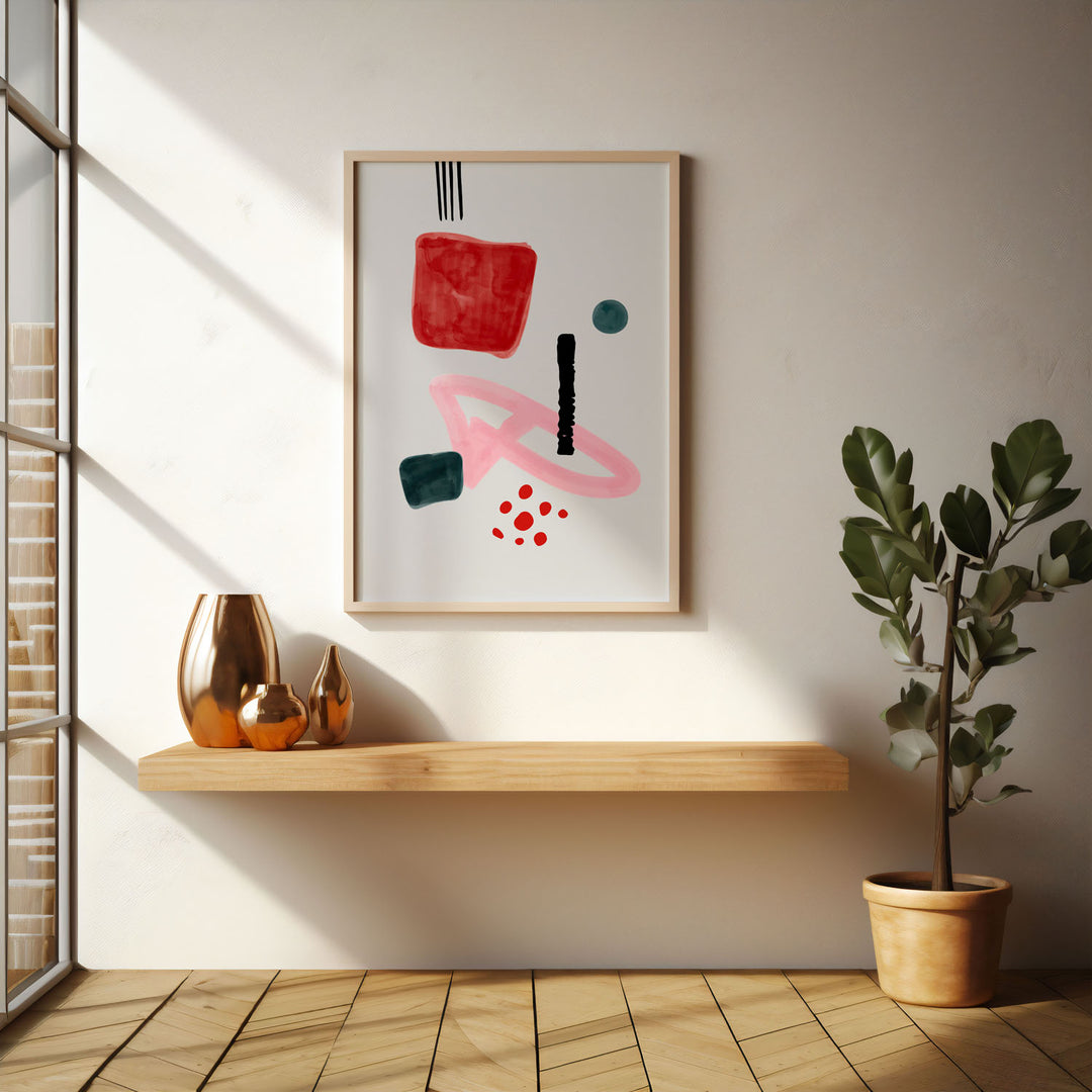 urban-vibe-a  Elegant framed art print in a beautiful frame