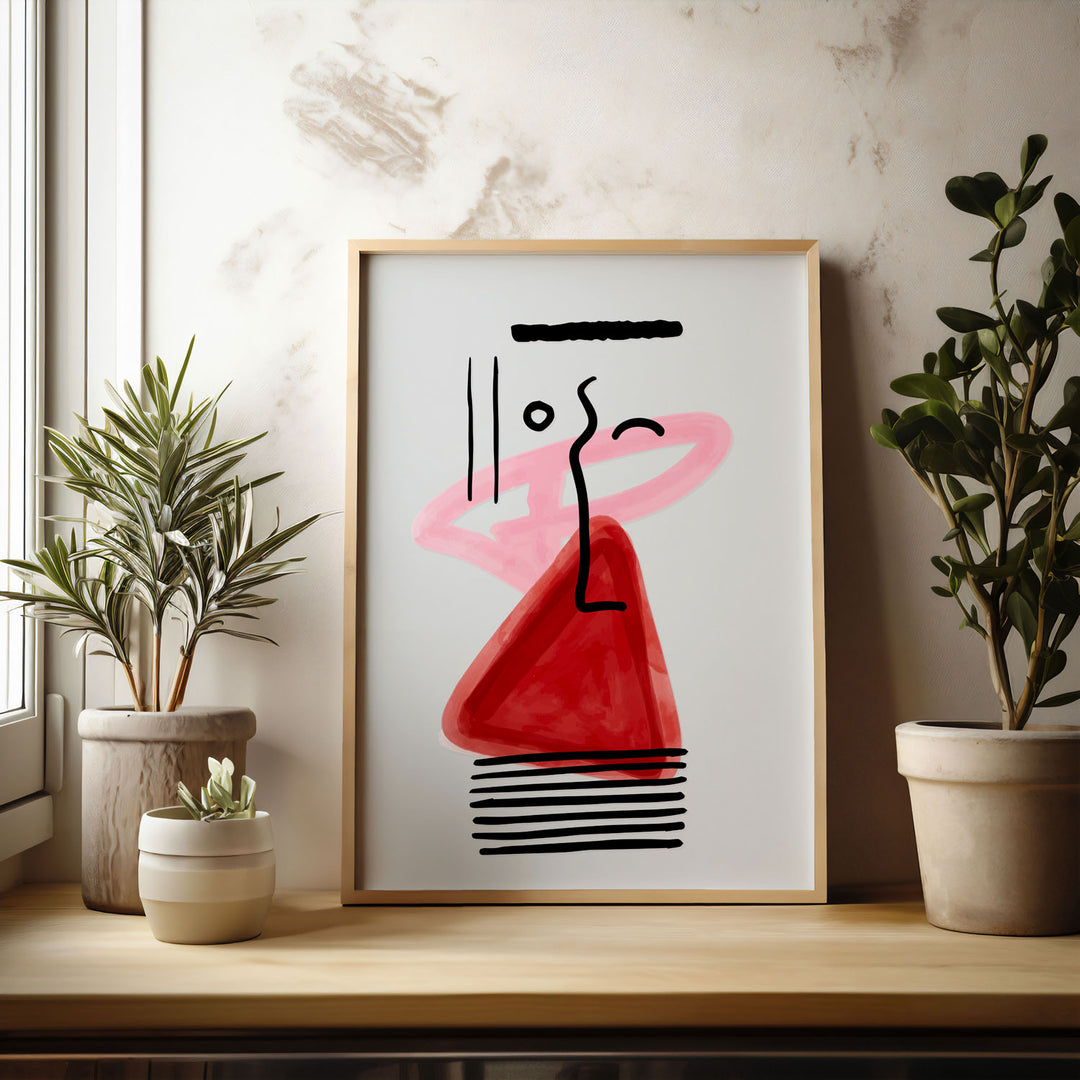 urban-vibe-b  Elegant framed art print in a beautiful frame