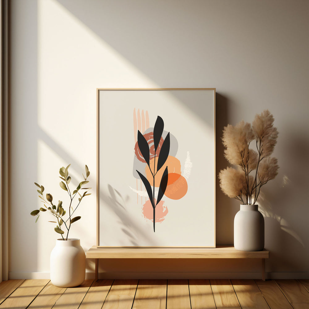 wildflora-b  Elegant framed art print in a beautiful frame