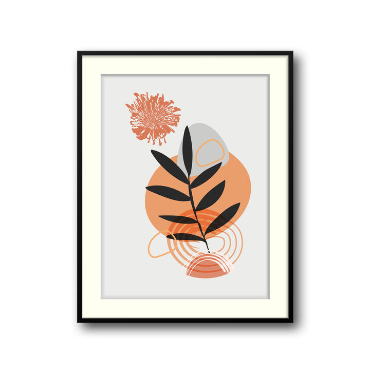 kaleida-b  Elegant framed art print in a beautiful frame