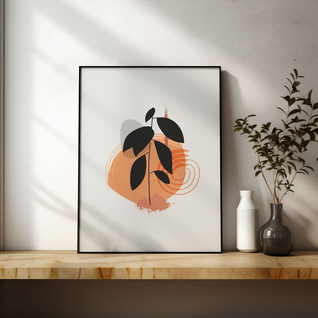 botanicus-a  Elegant framed art print in a beautiful frame