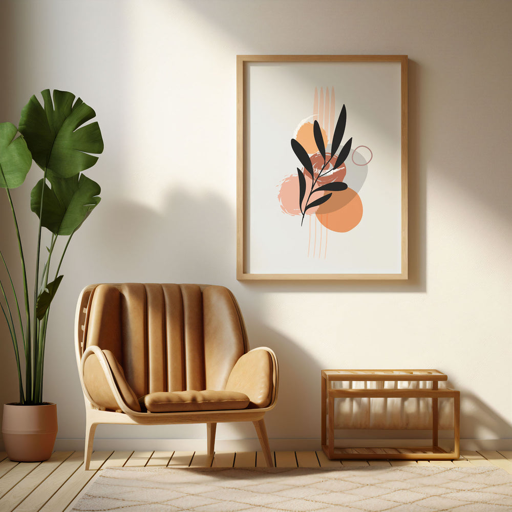 wildflora-a  Elegant framed art print in a beautiful frame