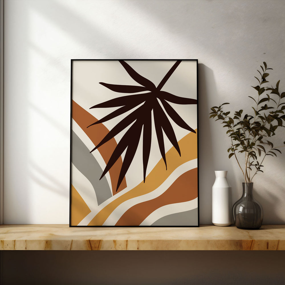 eclectico-a  Elegant framed art print in a beautiful frame