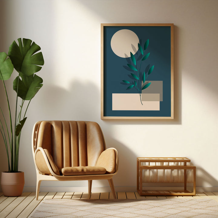 verdantique-a  Elegant framed art print in a beautiful frame