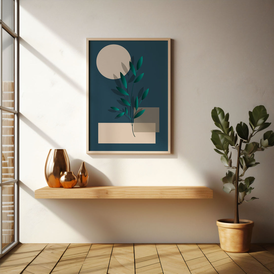 verdantique-a  Elegant framed art print in a beautiful frame