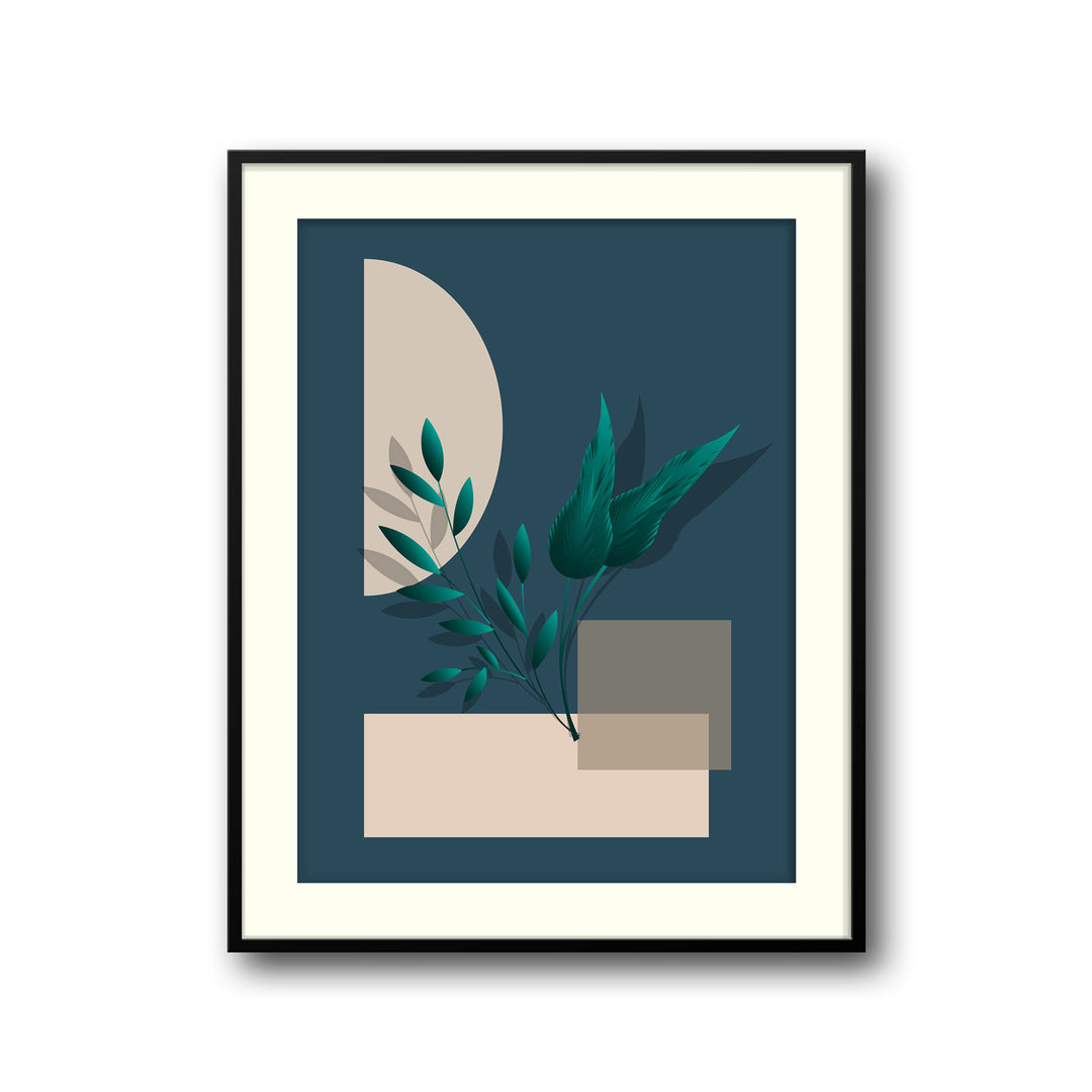 verdantique-c  Elegant framed art print in a beautiful frame