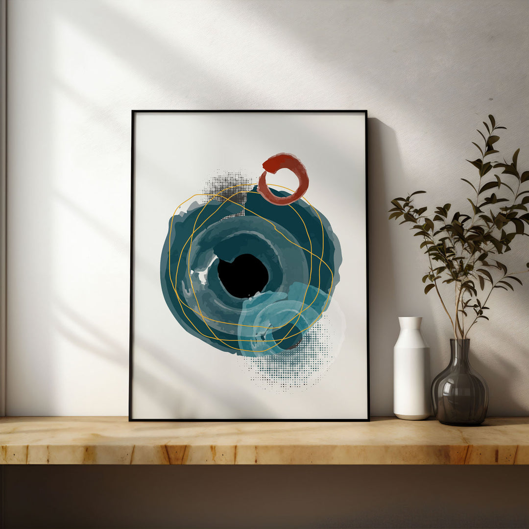 mirage-a  Elegant framed art print in a beautiful frame