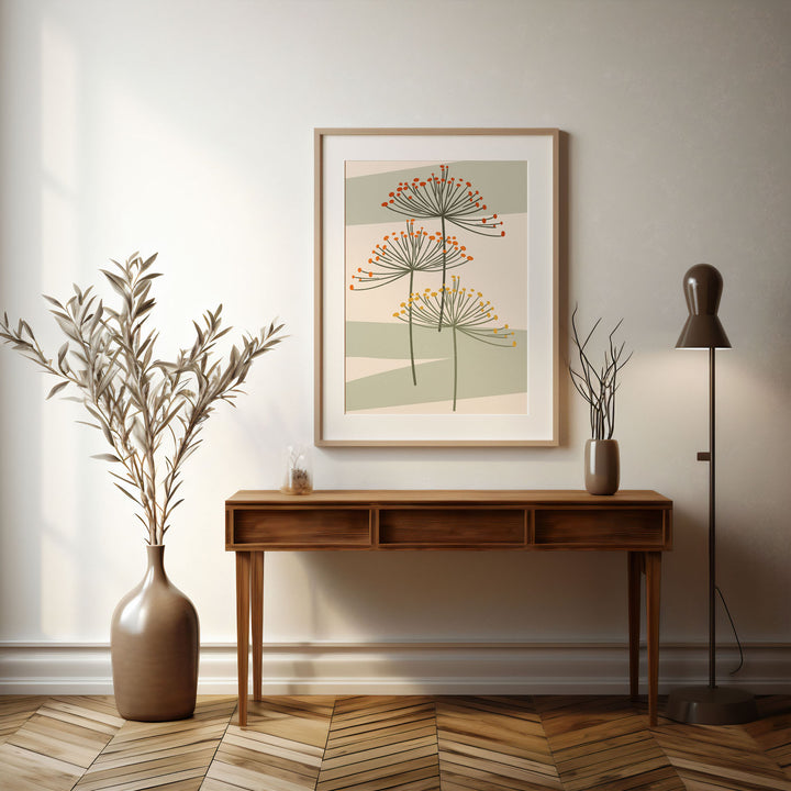 edens-tapestry-b  Elegant framed art print in a beautiful frame