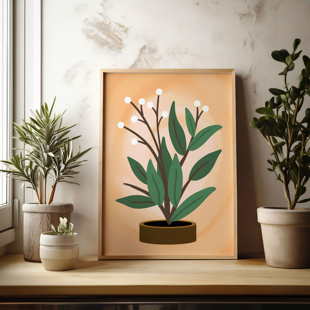 reveria-b  Elegant framed art print in a beautiful frame