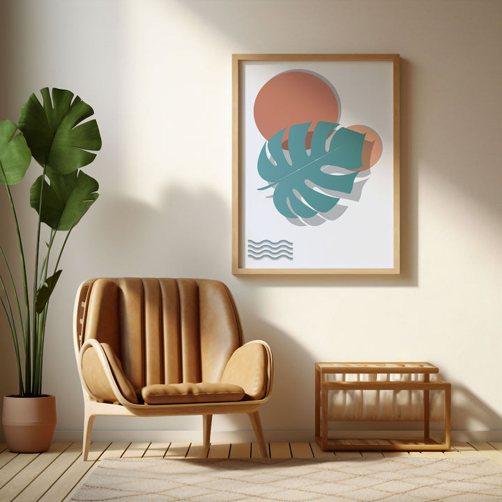 floral-nomadism-a  Elegant framed art print in a beautiful frame