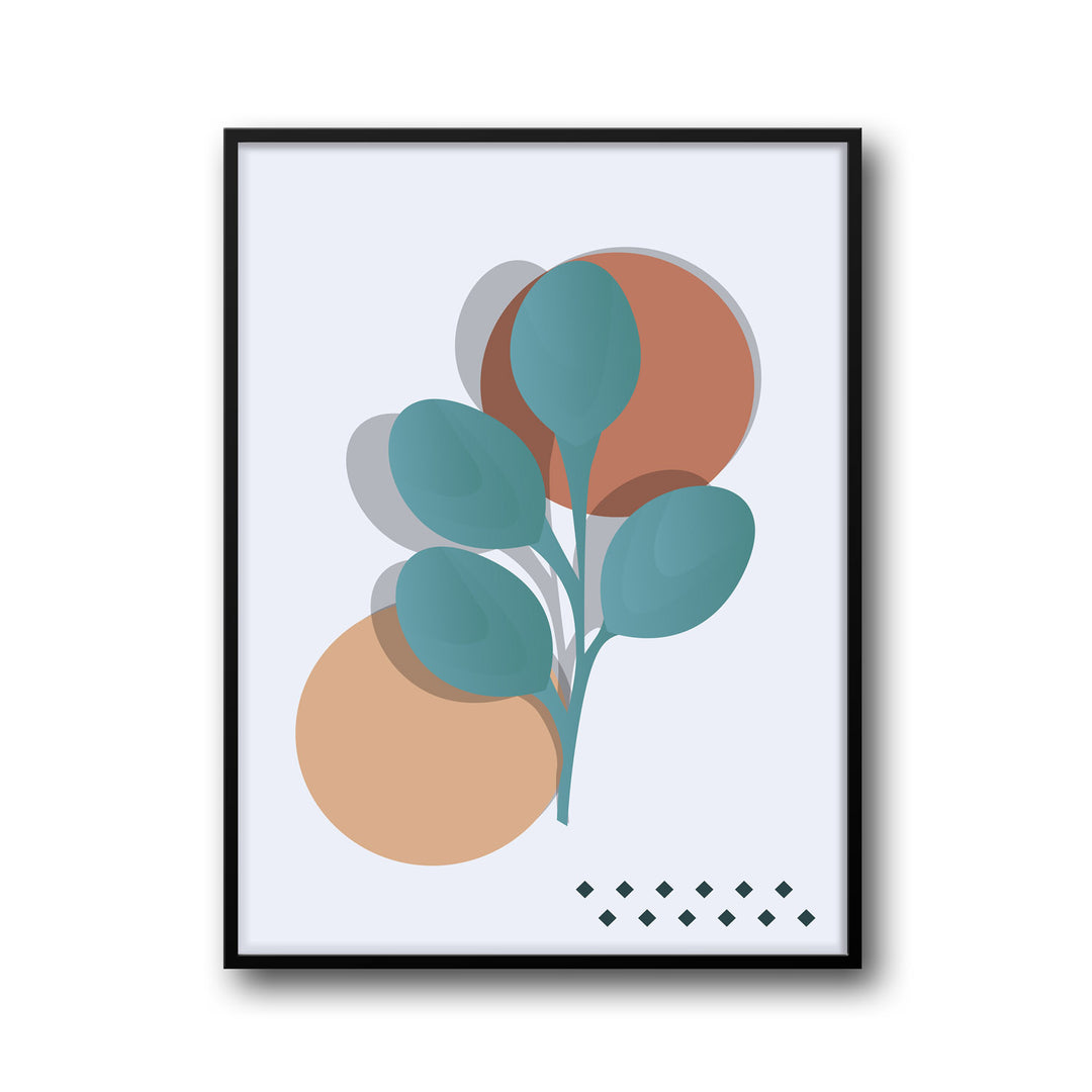 floral-nomadism-b  Elegant framed art print in a beautiful frame