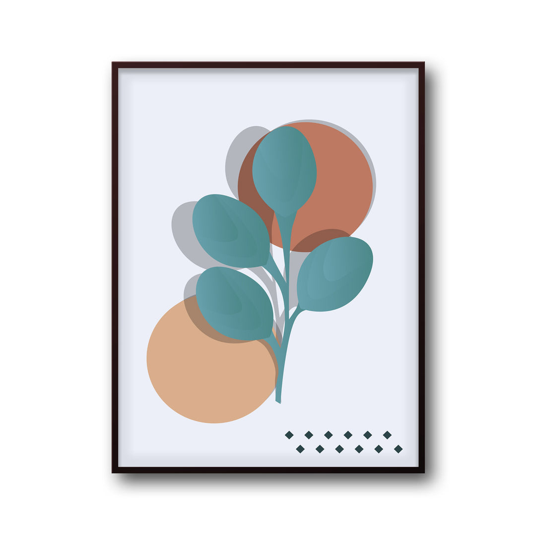 floral-nomadism-b  Elegant framed art print in a beautiful frame