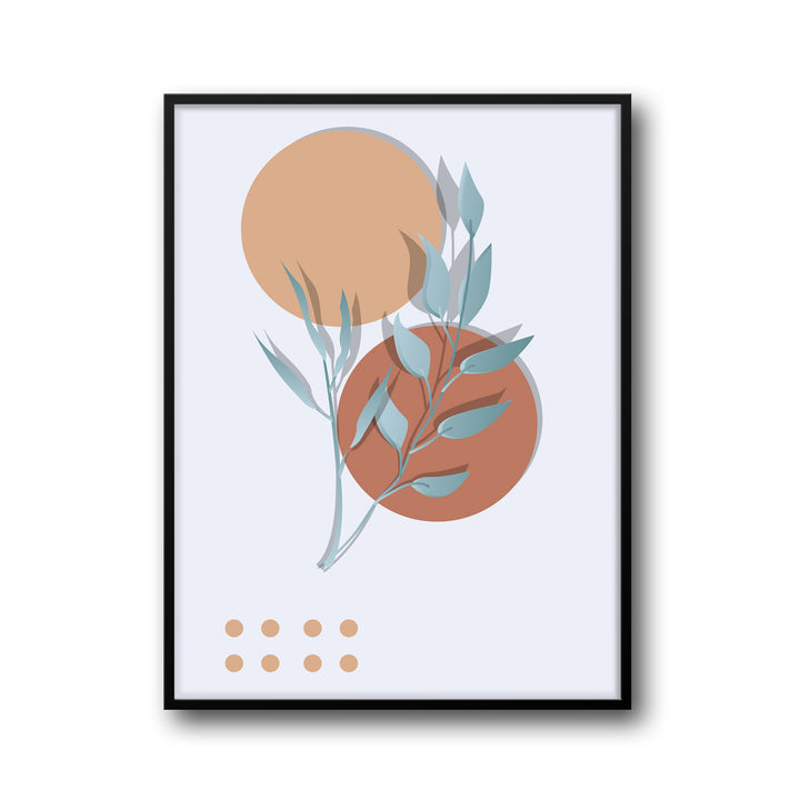 floral-nomadism-c  Elegant framed art print in a beautiful frame