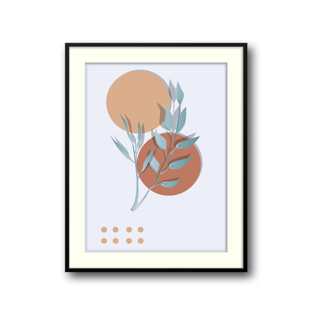 floral-nomadism-c  Elegant framed art print in a beautiful frame