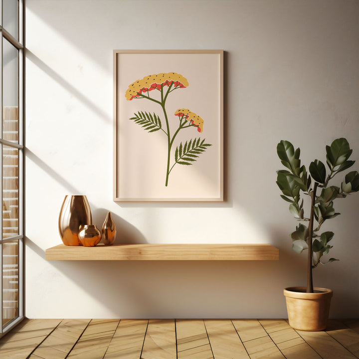 floral-symphony-b  Elegant framed art print in a beautiful frame