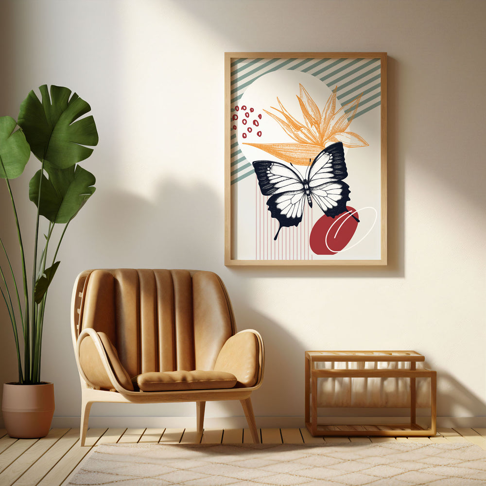 primal-harmony  Elegant framed art print in a beautiful frame